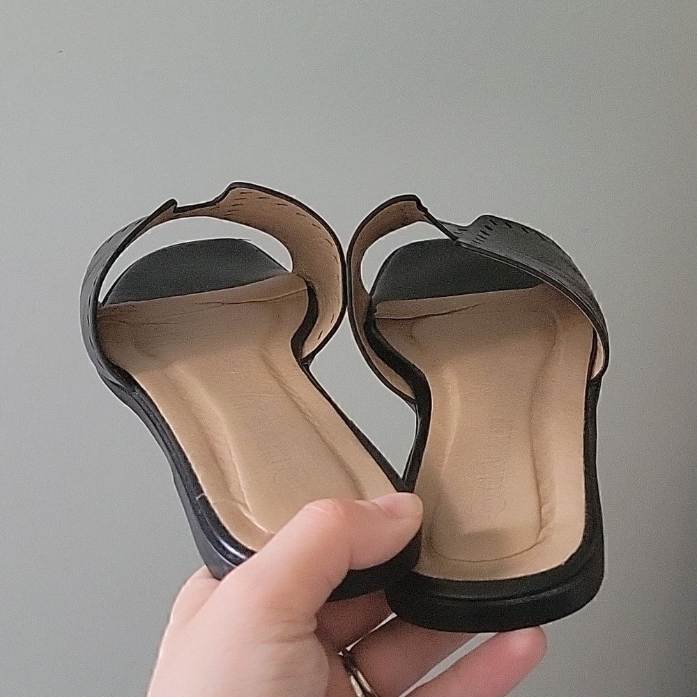 Charming Lady Black Slides 9 - Picture 10 of 10